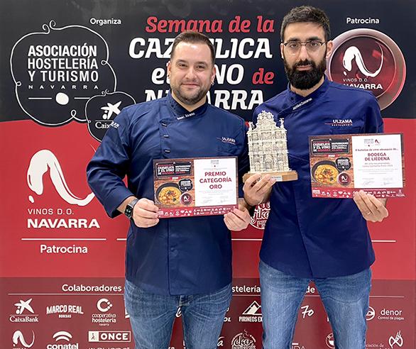 Ganadores de la XXI Semana de la Cazuelica y el Vino de Navarra